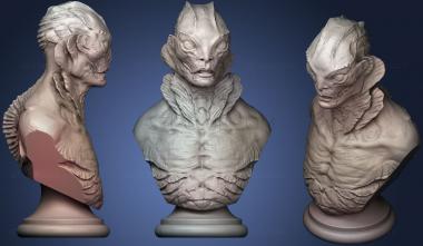 3D model Amphibian Man (STL)